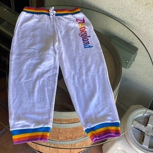 Capri style sweat pants from Disneyland